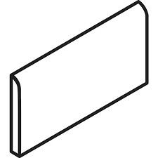 ARTIGIANO 3X6 Bullnose 6" Side, Glossy