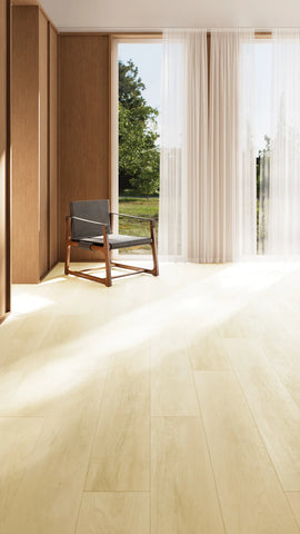 Shorewood Luxury Vinyl 9" x 60" in Crema