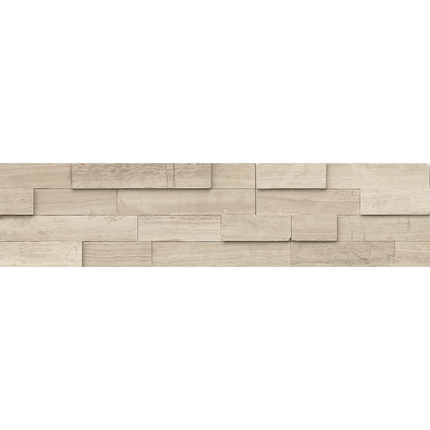 Ashen Grey 6" x 24" Honed Marble Ledger Corner