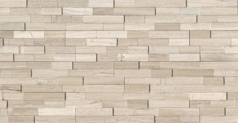 Ashen Grey 6" x 24" Honed Marble Ledger