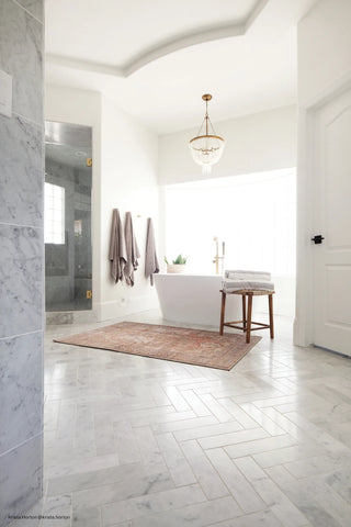 White Carrara 12" x 24" Floor & Wall Tile