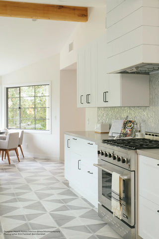 White Carrara Floor & Wall Mosaic