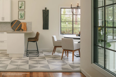 White Carrara Floor & Wall Mosaic