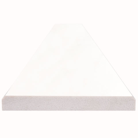 BRIGHT WHITE 6X36X0.62 DBL B POL-ENG