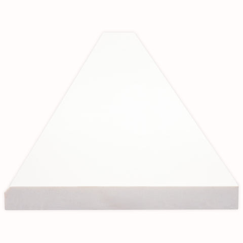 BRIGHT WHITE 6X73X0.62 SINGL BVL POL-ENG