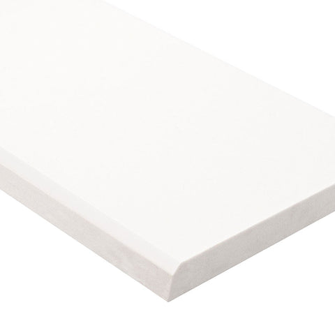 BRIGHT WHITE 6X73X0.62 SINGL BVL POL-ENG
