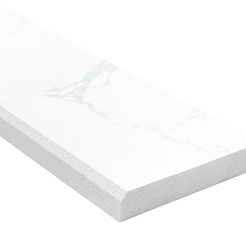 CARRARA WHITE 4X36X0.62 DBL B POL-ENG