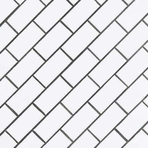 WHITE GLOSSY 2X4X6MM