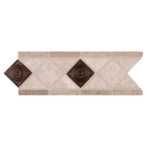 NOCE CHIARO COP SCUDO 4X12 LISTELLO