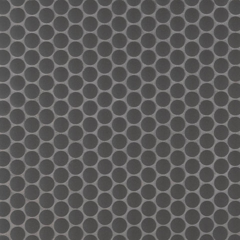 PENNY ROUND NERO MATTE