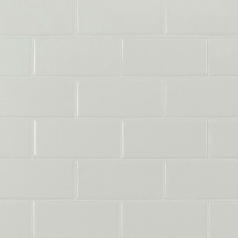 WHITE MATTE 2X4X6MM