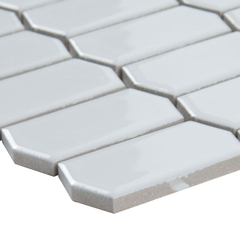 WHITE GLOSSY PICKET 8MM