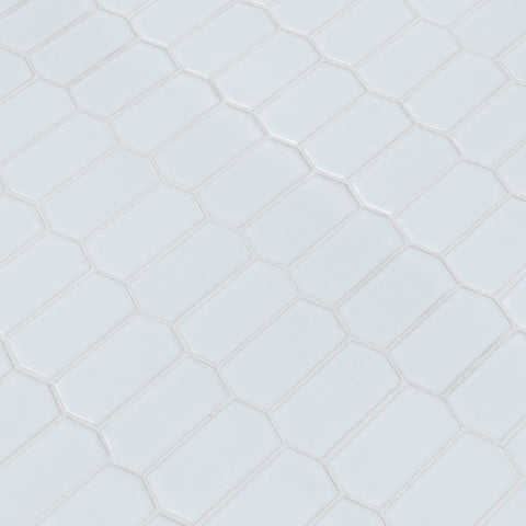WHITE GLOSSY PICKET 8MM
