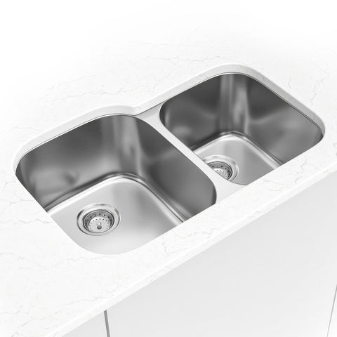 SS 18 GAU DOUBLE BOWL 60/40-3120S