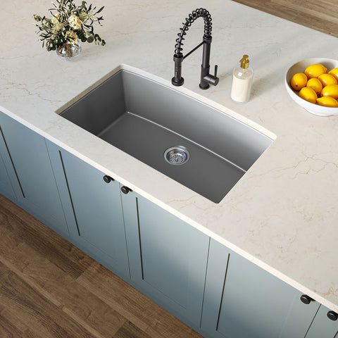 QUARTZ GREY SINGLE BOWL 3219