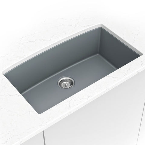 QUARTZ GREY SINGLE BOWL 3219