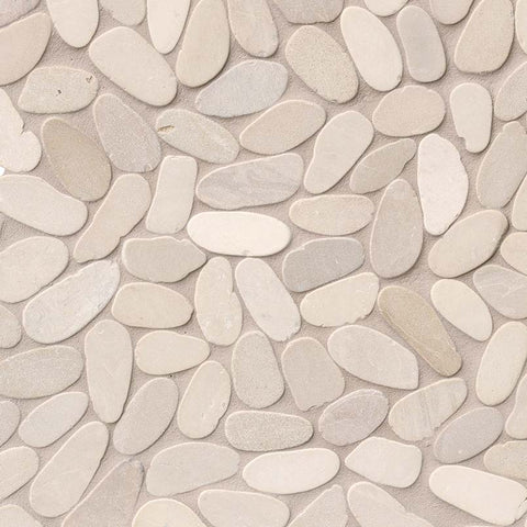 SLICED EARTH PEBBLES MESH BACKED 11.81" x 11.81"
