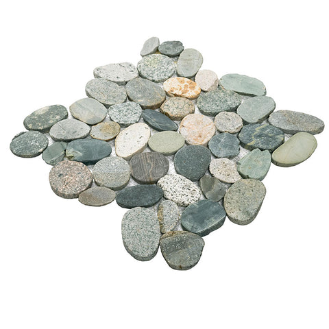 SLICED RAINFOREST PEBBLE  10MM