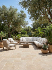 Bedrosians Trulli Sabbia 10x10 Glazed Porcelain Field Tile Matte | Item Code 100010173