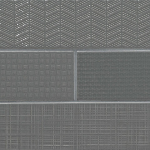 URBANO GRAPHITE 3D MIX 4X12