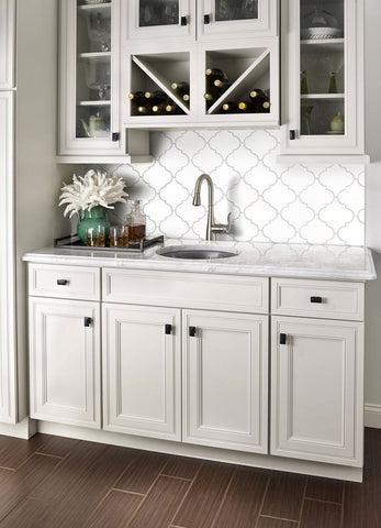 WHISPER WHITE GLAZED HANDCRAFTED