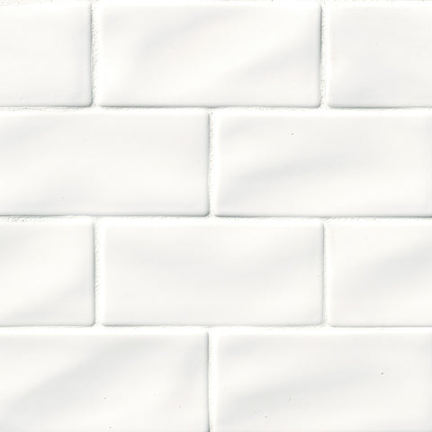 WHISPER WHITE GLAZED HANDCRAFTED