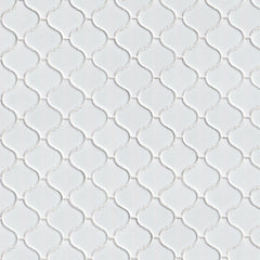 WHITE MATTE ARABESQUE 6MM