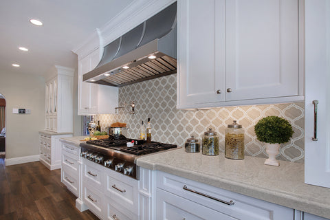 WHITE QUARRY SAVONA MOSAIC 10MM