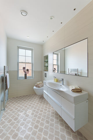 WHITE QUARRY SAVONA MOSAIC 10MM
