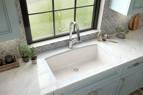 QUARTZ WHITE SINGLE BOWL 3219